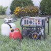 HIT Welding Portable Generator 3,500-Watt/4,000-W Dual Fuel Recoil,Stick Welder
